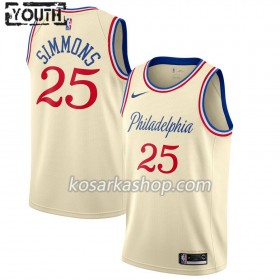 Dres Philadelphia 76ers Ben Simmons 25 Nike 2019-20 City Edition Swingman - Dječji